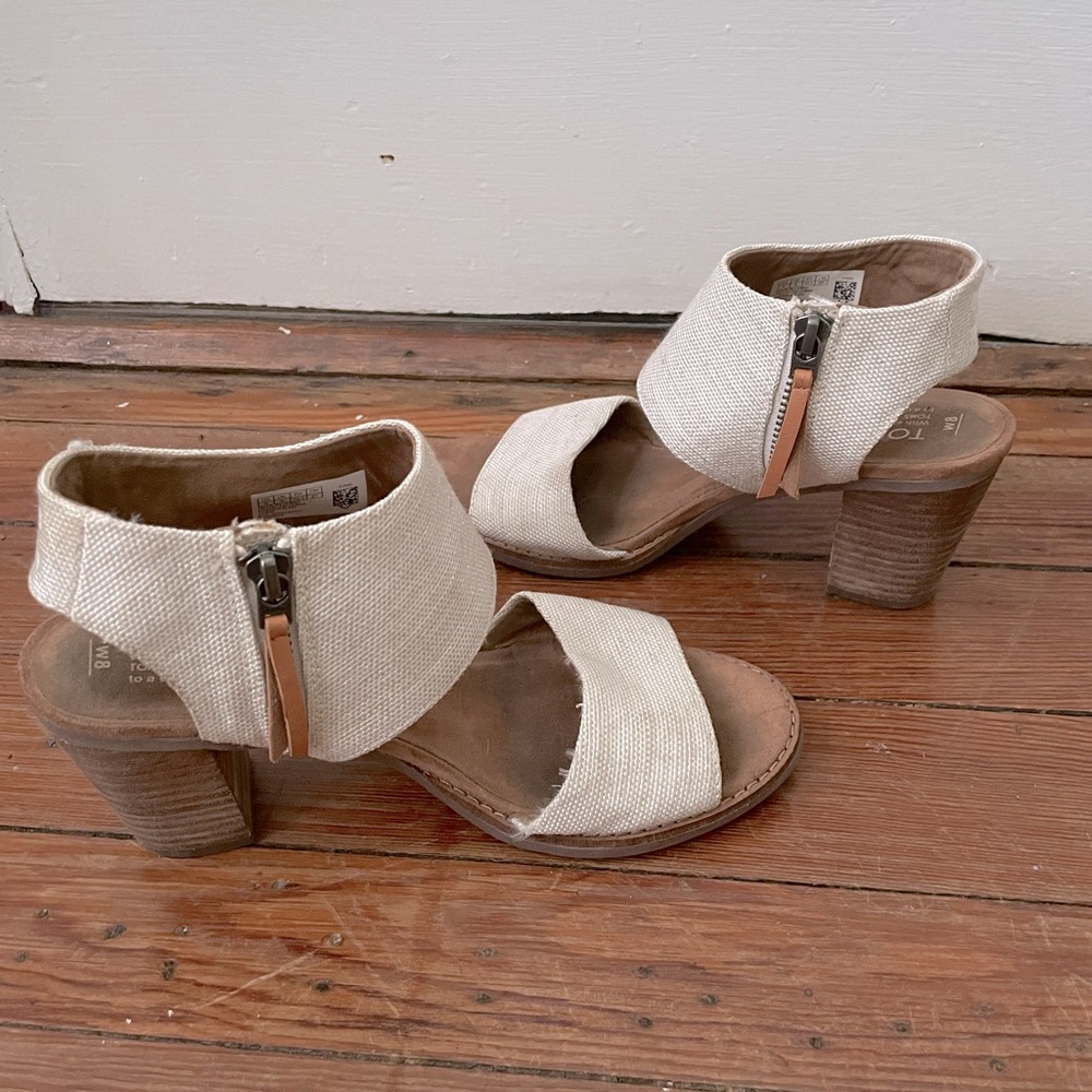 Tom’s gently used heels